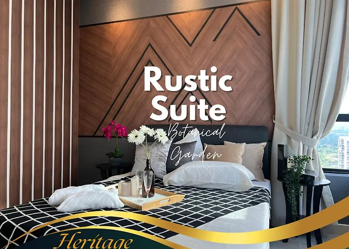 Luxurious Rustic Suite Conezion Botanical Garden Ioi City Mall Putrajaya 5 Plus 1 Paxs 3 Rooms 2 Baths