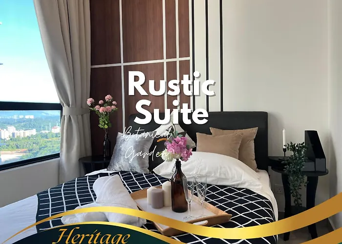 Luxurious Rustic Suite Conezion Botanical Garden Ioi City Mall Putrajaya 5 Plus 1 Paxs 3 Rooms 2 Baths